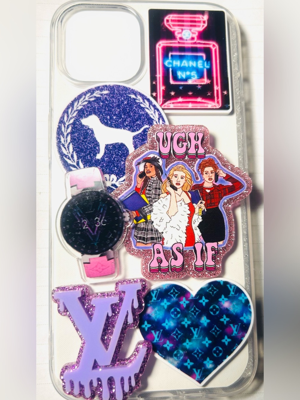 MADE TO ORDER❗️AVAILABLE FOR ANY PHONE (iPhone/Samsung) Bling phone case